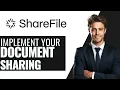 How To Use Document Sharing with ShareFile In 2026 Beginners Guide