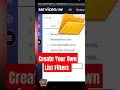 How to create your own list filter in ServiceNow