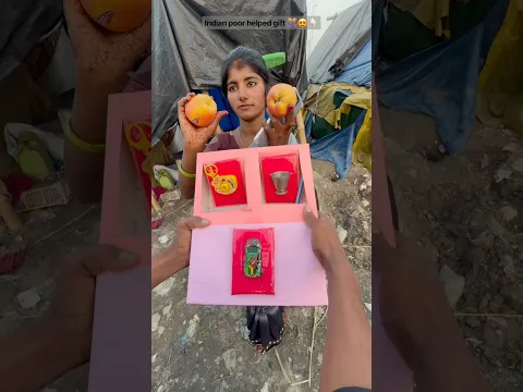 Indian poor helped gift…🎊😍👇🏻. #humanity #respect #trending #viralvideo #youtubeshorts 👇🏻