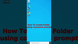 How To Create Folder Using Command Prompt ShortsTech 