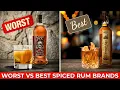 15 Famous Spiced Rum Brands Ranked from Worst to Best