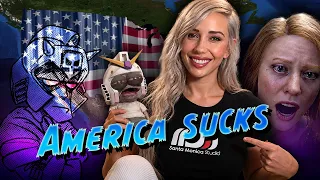 Alannah Pearce thinks America Sucks but wont leave