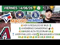 VIERNES DE MLB PRONOSTICOS MLB PARA HOY PARLEY Y DATOS PINPI PRONOSTICOS