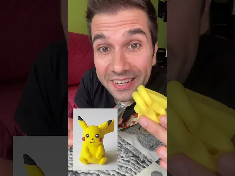 Hago un Pikachu de plastilina (SALE MAL) - Sergio Encinas
