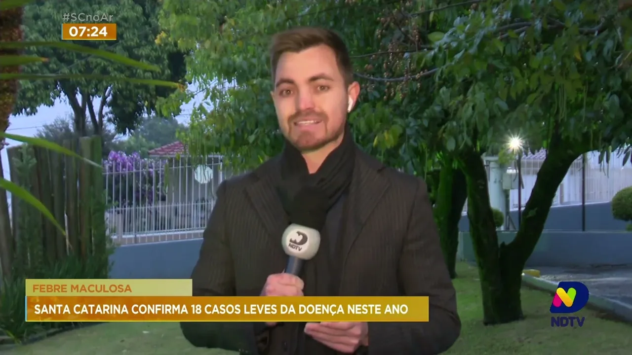 Santa Catarina tem registrado casos leves febre maculosa
