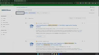 Using the EBSCOhost Database for Your Research