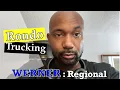 Rondo Trucking Werner Enterprise Regional Account