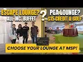 We Tested Both MSP Airport Priority Pass Lounges Escape vs PGA