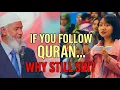 🇰🇷 South Korean Girl Leaves Dr Zakir Naik Amazed - Why Do Muslims Sin Despite Following The Quran❓
