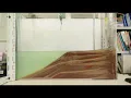 Sequence stratigraphy in a small tank