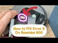 How to fix Error 8 on iRobot Roomba 900 series