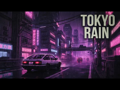 TOKYO RAIN — 1 Hour Synthwave & Outrun Mix for Night Drive