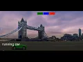 Running moving Car Project Using HTML CSS And JavaScript car running JavaScript Project
