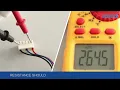 Voltas E1 Error in the indoor fan motor unit English