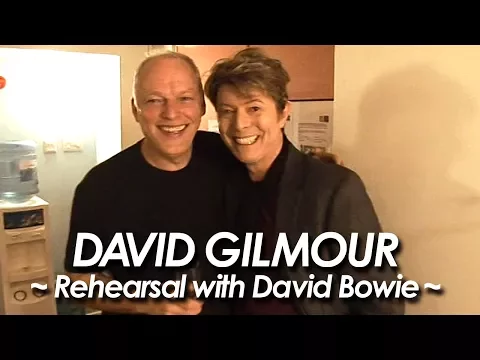 Download MP3 DAVID GILMOUR & DAVID BOWIE  : PINK FLOYD 『Comfortably Numb ~Rehearsal with DAVID BOWIE~ 』