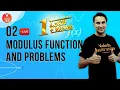 JEE Main Maths Functions Graphs - 2 Modulus Functions Problems Class 11 IIT JEE Exam