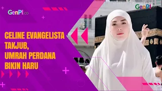 Celine Evangelista Umrah Perdana, Takjub dan Haru di Depan Ka'bah