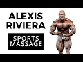 Bodybuilder Alexis Rivera Sports Massage