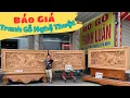 Download Lagu Báo Giá Tranh Giá Bình Dân Do Nghệ Nhân Chế Tác | Tranh Phu Thê và Tranh Tùng Hạc Gỗ Gõ Đỏ