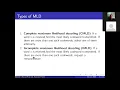 Decoding Rule Hamming Distance Maximum Likelihood Decoding