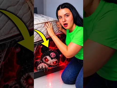NUNCA MIRES DEBAJO DEL COLCHÓN 💀😱