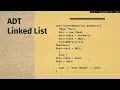Struktur Data ADT untuk Linked List Stack dan Queue
