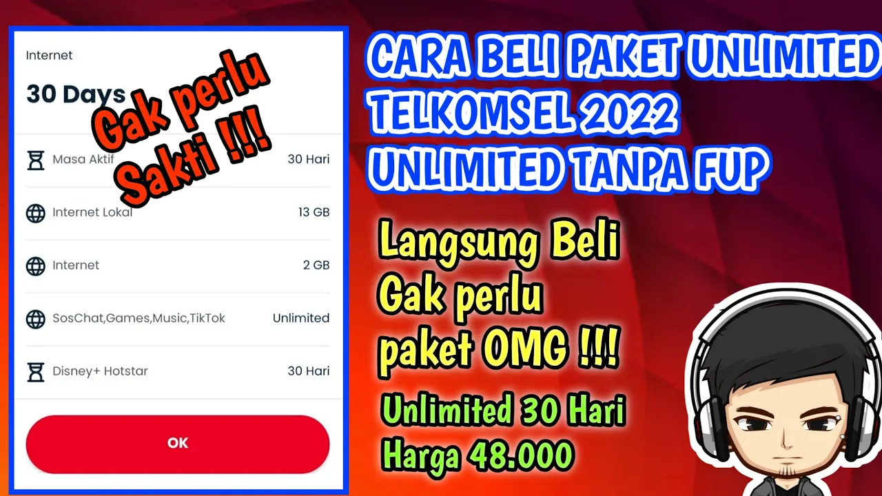 Beli paket internet telkomsel murah 2021- paket ekstra unlimited telkomsel 2021