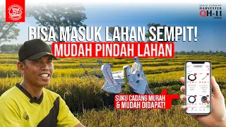 Terbukti! Solusi Ampuh Hadapi Sawah Sempit: Panen Lebih Cepat, Ringan & Suku Cadang Terjangkau!