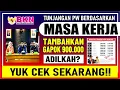🔴 MANTAB!! TUNJANGAN PW BERDASARKAN MASA KERJA, CEK SEKARANG