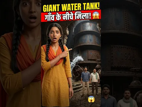 गाँव में पानी खत्म हुआ… फिर जमीन के नीचे मिली रहस्यमयी GIANT TANK! 😱