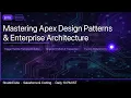 Apex Interview Questions Ep 10 Enterprise Apex Design Patterns Architecture