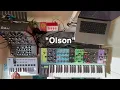 Olson - Boards of Canada (cover with Moog Matriarch, Mother 32, and DFAM)