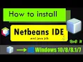 How to Install Netbeans IDE Java in Windows 10