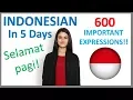 Download Lagu Learn Indonesian in 5 Days - Conversation for Beginners