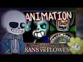 Undertale reacts to Sans vs Flowey