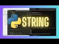 String in python - Leetcode Basics Slice Built-in Methods Concatenation F-string