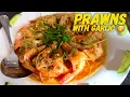 Cheap Eats Manila Royal Panda Dimsum and Noodle House Quezon City Must Try Prawns with Garlic