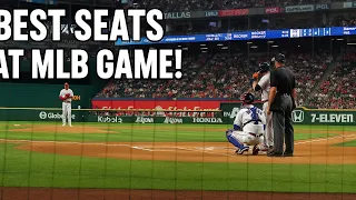 Tickets for BEST Seats to MLB Game Texas Rangers Lexus Club