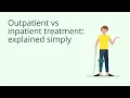 Outpatient vs inpatient Sanitas explains the difference Sanitas health insurance