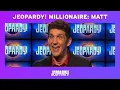 Matt Amodio Is a Jeopardy MIllionaire JEOPARDY