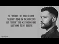 Lagu Calum Scott - Dancing On My Own Lyrics