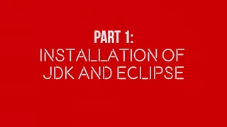 JAVA for Competitive programming - part 1 Installation of Eclipse Neon and JDK