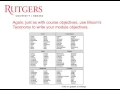 Module Learning Objectives