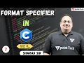 Format Specifier in C Programming Part-7 C Programming Tutorial Tpoint Tech