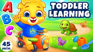 Toddler Learning First Words Colors ABCs Songs Baby Learning with Lucas for Preschoolers