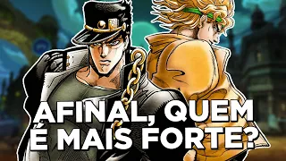 QUEM GANHA? Star Platinum X Za Warudo (The World) JoJoS Bizarre Adventure Part 3 Stardust Crusaders