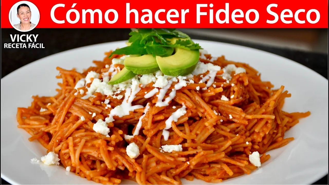 FIDEO SECO   Vicky Receta Facil