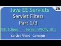 Servlet Filters Concept JavaEE Wildfly Servlet Tutorial