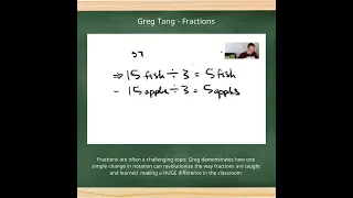 Greg Tang - Fractions Tip