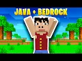 How To Create A Java Minecraft Aternos Server I Play Both Versions On One Server